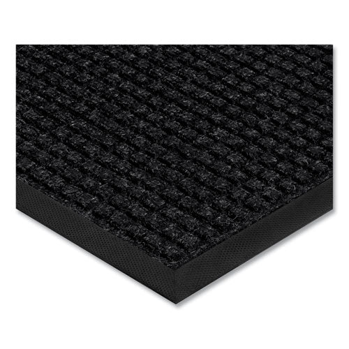 Image of Apache Mills® 76036190230000500 Absorba Select Entry Mat, Rectangular, Pepper/Black Crush-Resistant Needle-Punched Surface, 36" x 60"