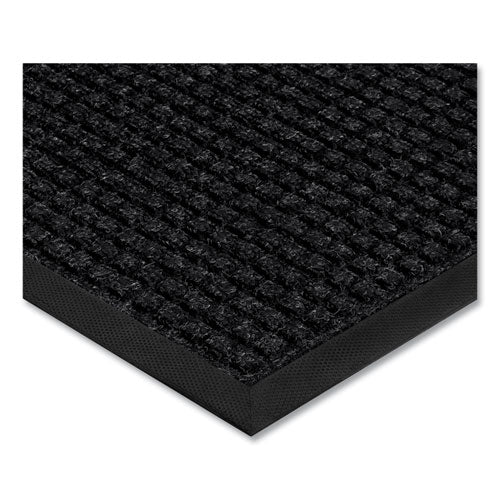 Image of Apache Mills® 76036190240000600 Absorba Select Entry Mat, Rectangular, Pepper/Black Crush-Resistant Needle-Punched Surface, 48" x 72"