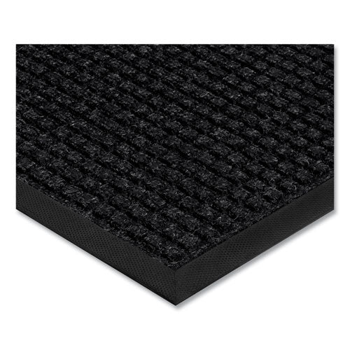 Image of Apache Mills® 76036190230001000 Absorba Select Entry Mat, Rectangular, Pepper/Black Crush-Resistant Needle-Punched Surface, 36" x 10 ft