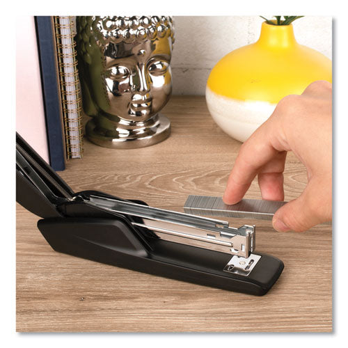 Image of Swingline® S7054501E Standard Eco Full Strip Desk Stapler, 15-Sheet Capacity, Black
