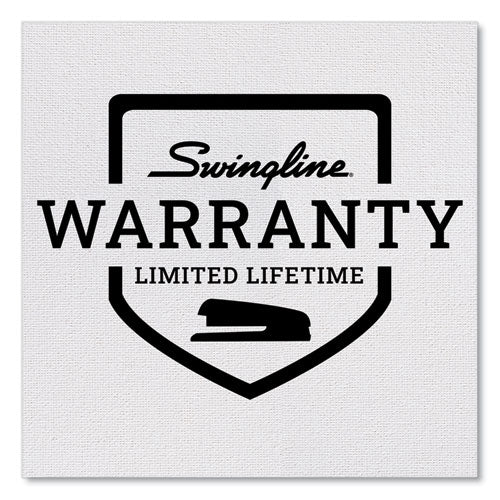 Image of Swingline® S7054501E Standard Eco Full Strip Desk Stapler, 15-Sheet Capacity, Black