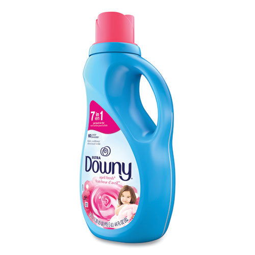 Image of Downy® 80743434 Liquid Fabric Softener, April Fresh, 44 oz Bottle, 6/Carton