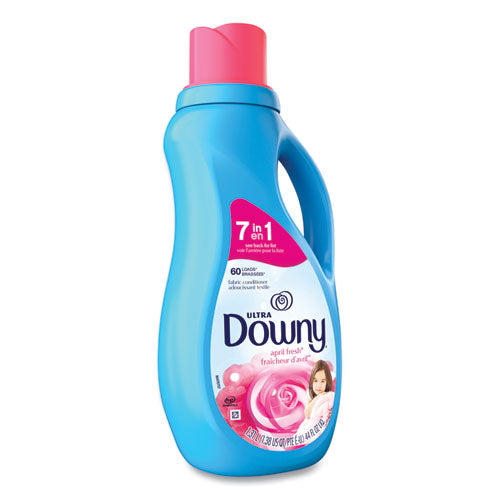 Image of Downy® 80743434 Liquid Fabric Softener, April Fresh, 44 oz Bottle, 6/Carton