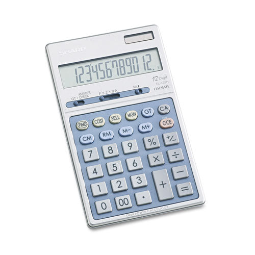 Image of Sharp® EL339HB El339hb Executive Portable Desktop/handheld Calculator, 12-Digit Lcd