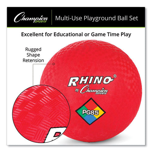Image of Champion Sports Playground Ball Set, Multi-Size, Multi-Color, 14/set