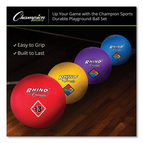 Image of Champion Sports Playground Ball Set, Multi-Size, Multi-Color, 14/set