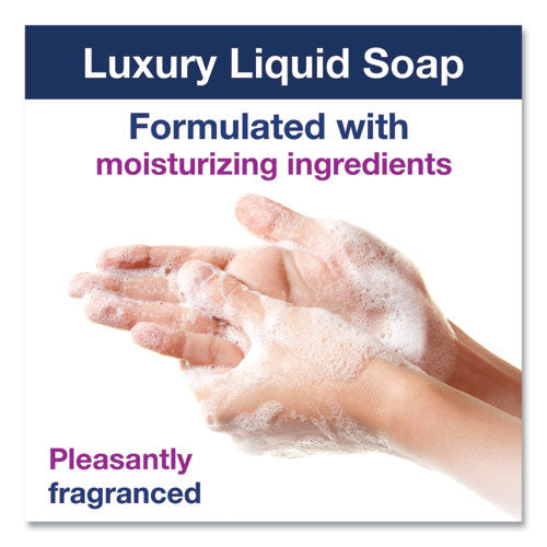 Image of TorkÂ® Luxury Liquid Soap Refill, Soft Rose Scent, 1 L, 6/Carton