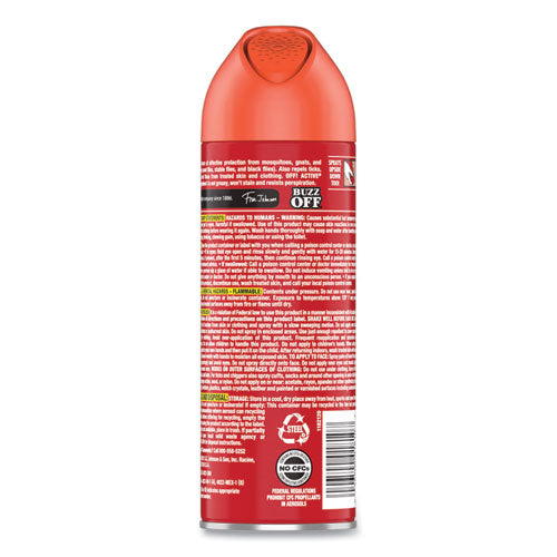 Image of OFF!® 334678 ACTIVE Insect Repellent, 6 oz Aerosol Spray, 12/Carton