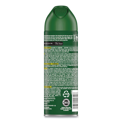 Image of OFF!® 354266 Deep Woods Insect Repellent, 6 oz Aerosol Spray, 12/Carton