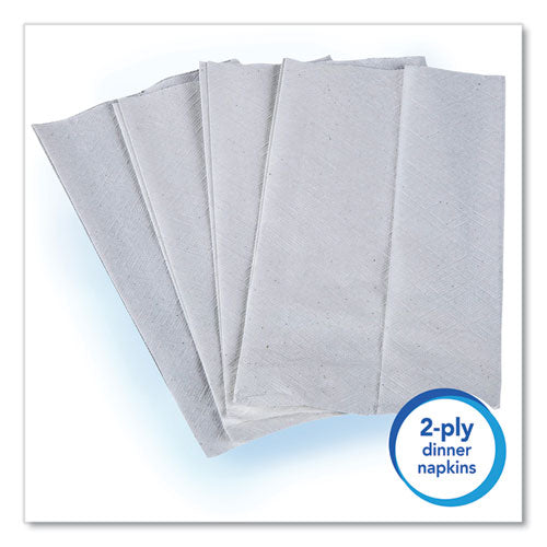 Image of Scott® 98730 Full-Fold Dispenser Napkins, 1-Ply, 12 x 17, White, 400/Pack, 15 Packs/Carton