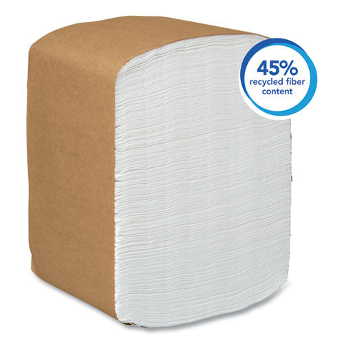 Image of Scott® 98730 Full-Fold Dispenser Napkins, 1-Ply, 12 x 17, White, 400/Pack, 15 Packs/Carton
