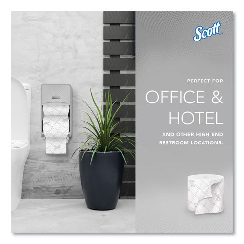 Image of Scott® 47305 Pro Small Core High Capacity/SRB Bath Tissue, Septic Safe, 2-Ply, White, 1,100 Sheets/Roll, 36 Rolls/Carton