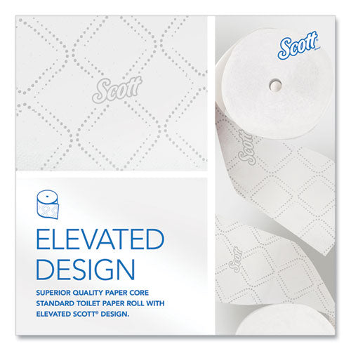 Image of Scott® 47305 Pro Small Core High Capacity/SRB Bath Tissue, Septic Safe, 2-Ply, White, 1,100 Sheets/Roll, 36 Rolls/Carton