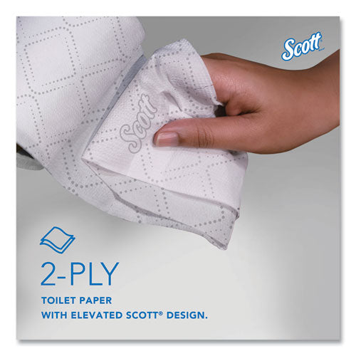 Image of Scott® 47305 Pro Small Core High Capacity/SRB Bath Tissue, Septic Safe, 2-Ply, White, 1,100 Sheets/Roll, 36 Rolls/Carton