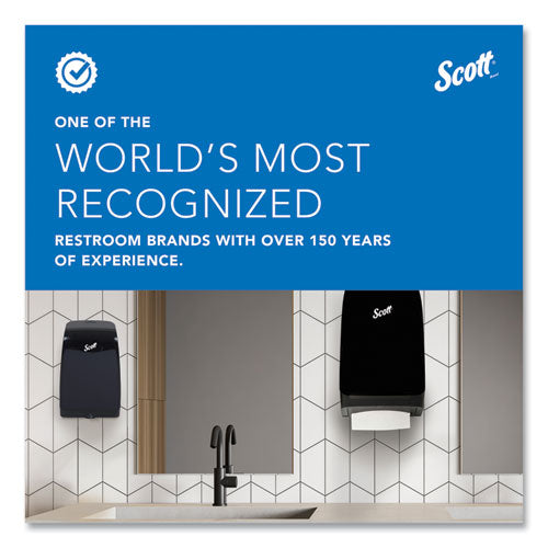 Image of Scott® 01980 Pro Scottfold Towels, 1-Ply, 9.4 x 12.4, White, 175 Towels/Pack, 25 Packs/Carton