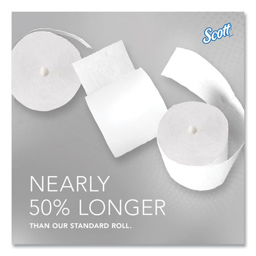 Image of Scott® 04007 Essential Coreless SRB Bathroom Tissue, Septic Safe, 2-Ply, White, 1,000 Sheets/Roll, 36 Rolls/Carton