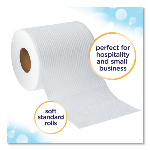 Image of Cottonelle® 12456 Clean Care Bathroom Tissue, Septic Safe, 1-Ply, White, 170 Sheets/roll, 48 Rolls/carton