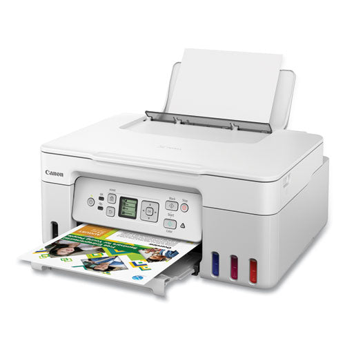 Image of Canon® 5805C022 PIXMA G3270 Wireless MegaTank All-In-One Printer, Copy/Print/Scan, White