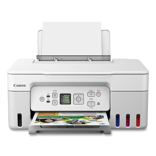 Image of Canon® 5805C022 PIXMA G3270 Wireless MegaTank All-In-One Printer, Copy/Print/Scan, White