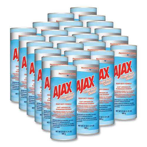 Image of Ajax® 214278 Oxygen Bleach Powder Cleanser, 21oz Can, 24/carton