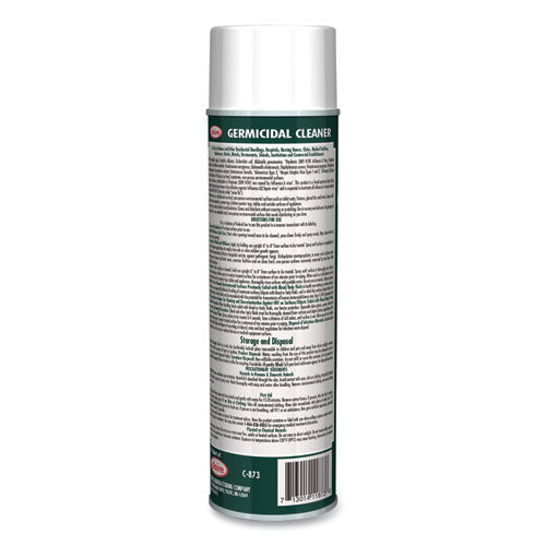 Image of Claire® CL873 Germicidal Cleaner, Floral Scent, 19 oz Aerosol Spray, Dozen