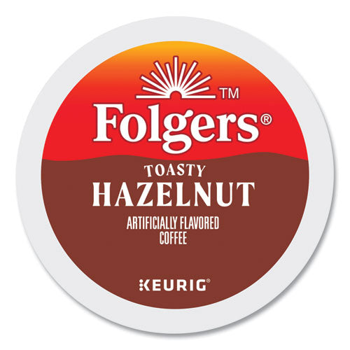 Image of Folgers® 5000363978 Toasty Hazelnut Coffee K-Cups, 24/Box