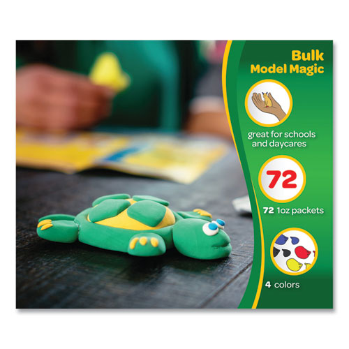 Image of Crayola® 236002 Model Magic Modeling Compound, 1 Oz Packs, 75 Packs, Assorted Colors, 6 Lbs 13 Oz
