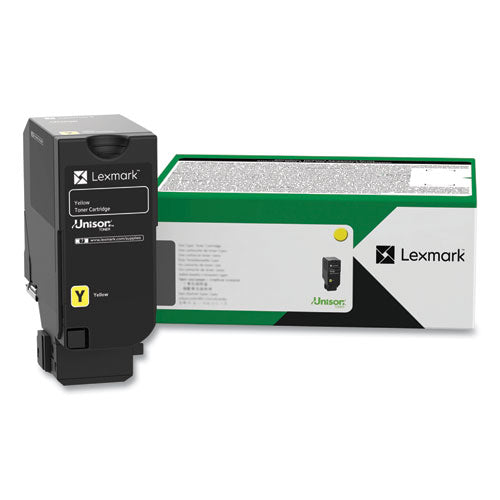 Image of Lexmark 74C0SYG 74C0SYG Return Program Toner, 7,000 Page-Yield, Yellow