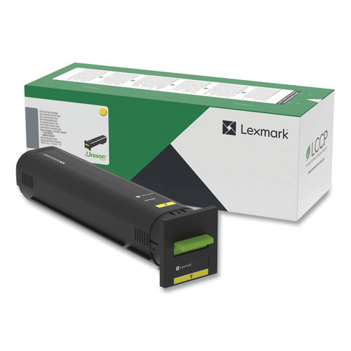 Image of Lexmark 72K00YG 72K00YG Toner 8,000 Page-Yield, Yellow
