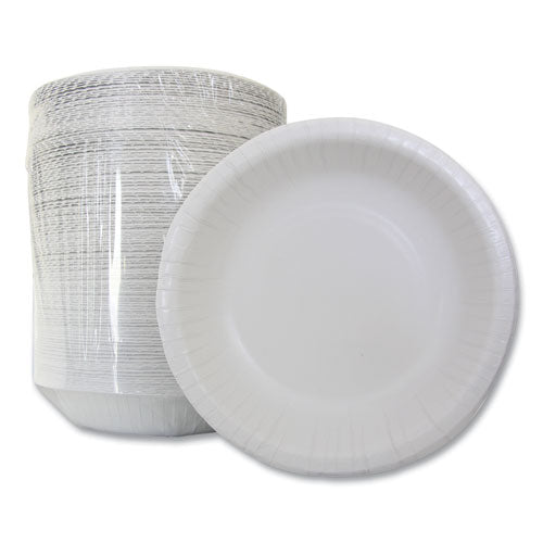 Image of Boardwalk® CB12B1008125A Paper Dinnerware, Bowl, 12 oz, White, 1,000/Carton