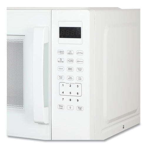 Image of Avanti MT150V0W 1.5 cu ft Microwave Oven, 1,000 W, White