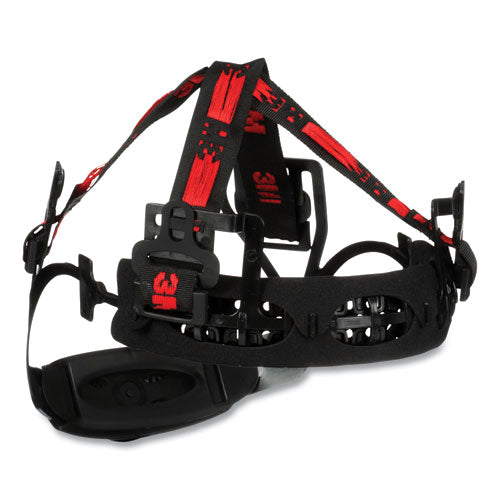 Image of 3M H-703SFR-UV SecureFit H-700 Series Hard Hat with UVicator, Front Brim, 4-Point Pressure Diffusion Ratchet, One Size Fits Most, Blue