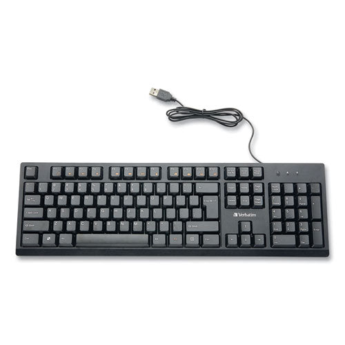 Image of Verbatim® 70735 Wired Keyboard, Black