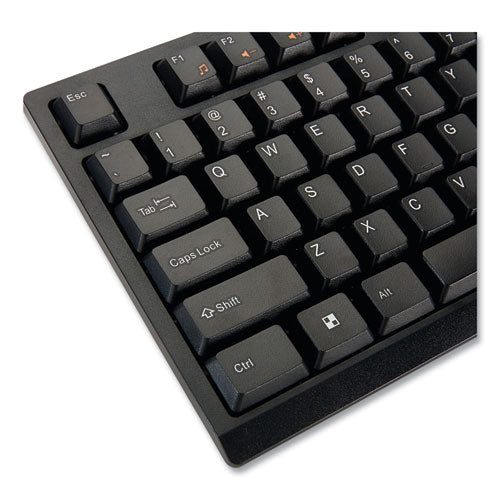 Image of Verbatim® 70735 Wired Keyboard, Black