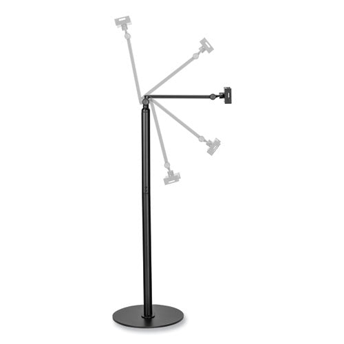 Image of Kantek TS830 Tablet and Phone Stand, Floor Stand, Black