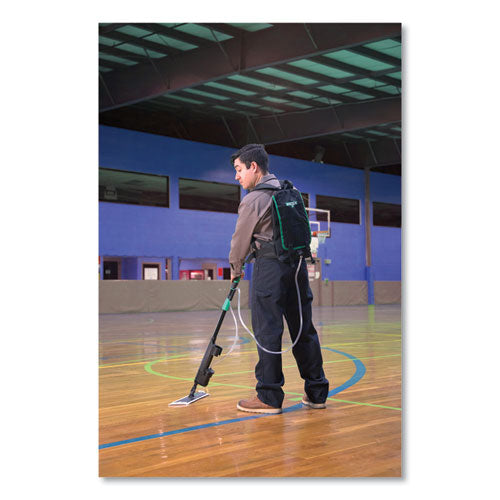 Image of Unger® UNGEFKT9 Excella Floor Finishing Kit, 20" Head, 48" to 65" Black/Green Plastic Handle