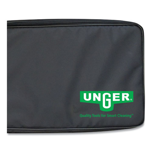 Image of Unger® UNGSRKB7 Stingray Refillable Microfiber Cleaning Kit with Carrying Bag