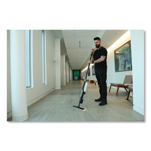 Image of Unger® UNGEF40F Excella Finishing Pad, Microfiber, 20", White, 5/Pack