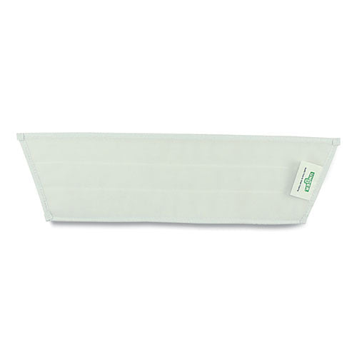 Image of Unger® UNGEF40F Excella Finishing Pad, Microfiber, 20", White, 5/Pack