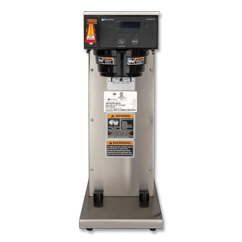 Image of BUNN® 38700.0010 AXIOM DV-APS Airpot System, 12 Cups, Silver/Black