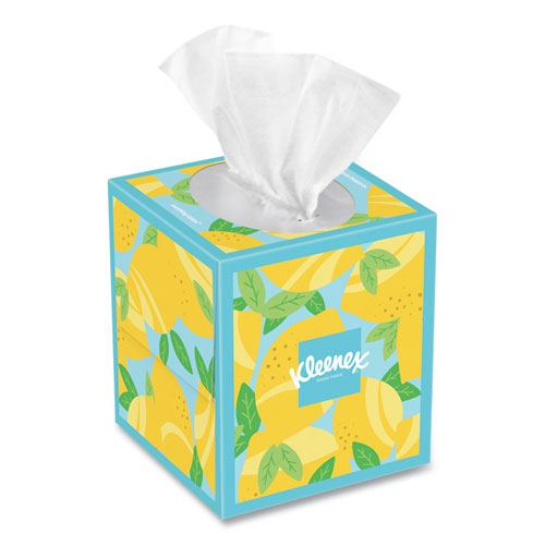 Image of Kleenex® 54271 Soothing Lotion Facial Tissue, 3-Ply, White, 60 Sheets/Box, 27 Boxes/Carton