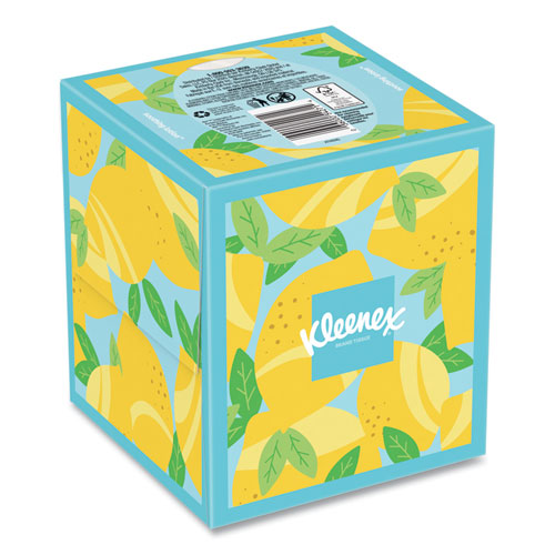 Image of Kleenex® 54271 Soothing Lotion Facial Tissue, 3-Ply, White, 60 Sheets/Box, 27 Boxes/Carton