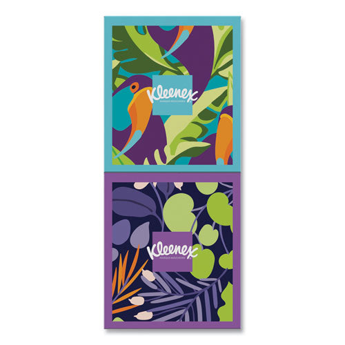 Image of Kleenex® 54308 Ultra Soft Facial Tissue, 3-Ply, White, 60 Sheets/Box, 4 Boxes/Pack, 12 Packs/Carton