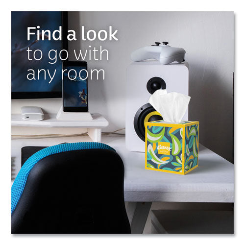 Image of Kleenex® 54505 Anti-Viral Facial Tissue, 3-Ply, White, 55 Sheets/Box, 27 Boxes/Carton