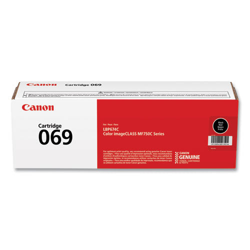 Image of Canon® 5094C001 5094C001 (069) Toner, 2,100 Page-Yield, Black