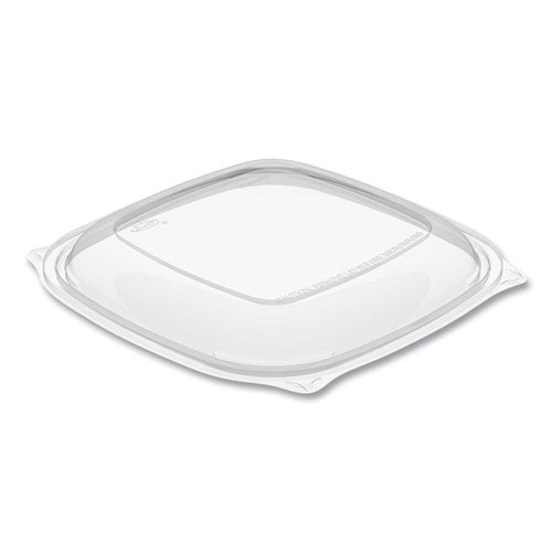 Image of Dart® C2464BDL PresentaBowls Pro Clear Square Lids for 24 oz to 32 oz Bowls, 8.5 x 8.5 x 0.5, Clear, Plastic, 63/Bag, 4 Bags/Carton