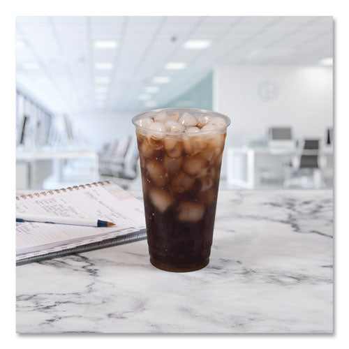 Image of Dart® TD24 Ultra Clear PETE Cold Cups, 24 oz, Plastic, Clear, 50/Sleeve, 12 Sleeves/Carton