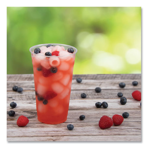 Image of Dart® TD24 Ultra Clear PETE Cold Cups, 24 oz, Plastic, Clear, 50/Sleeve, 12 Sleeves/Carton