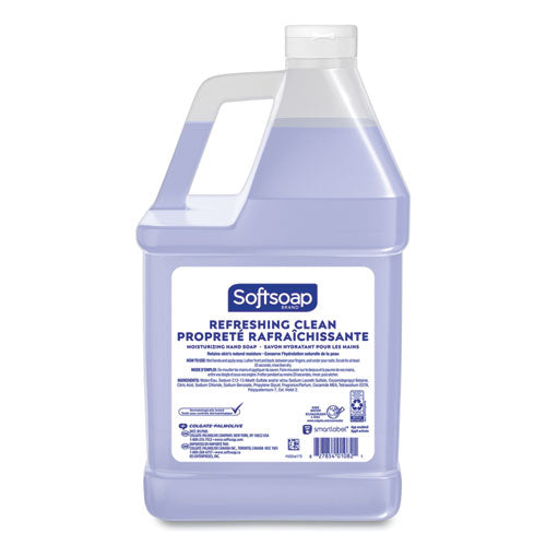 Image of Softsoap® 61036482 Liquid Hand Soap Refill, Refreshing Clean Scent, 128 oz