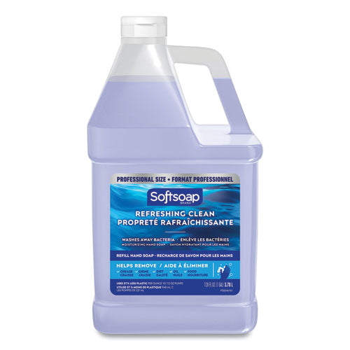 Image of Softsoap® 61036482 Liquid Hand Soap Refill, Refreshing Clean Scent, 128 oz